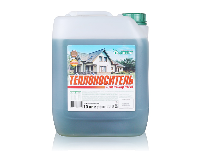 Теплоноситель Экотерм Суперконцентрат кан.10 кг.  EcoTherm 430212001