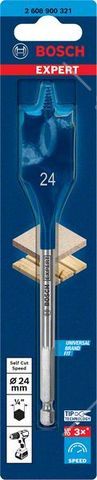 Сверло перовое 24 мм Expert SelfCut Speed (хв. 1/4") BOSCH 2.608.900.321