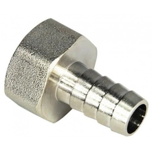 Штуцер пневматический внутренняя резьба 3/8" - "елочка" 6мм H-D HD-BF1261