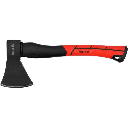 Топор 800гр. c фиберглассовой ручкой, 385мм., 48-58 HRC YATO YT-79975