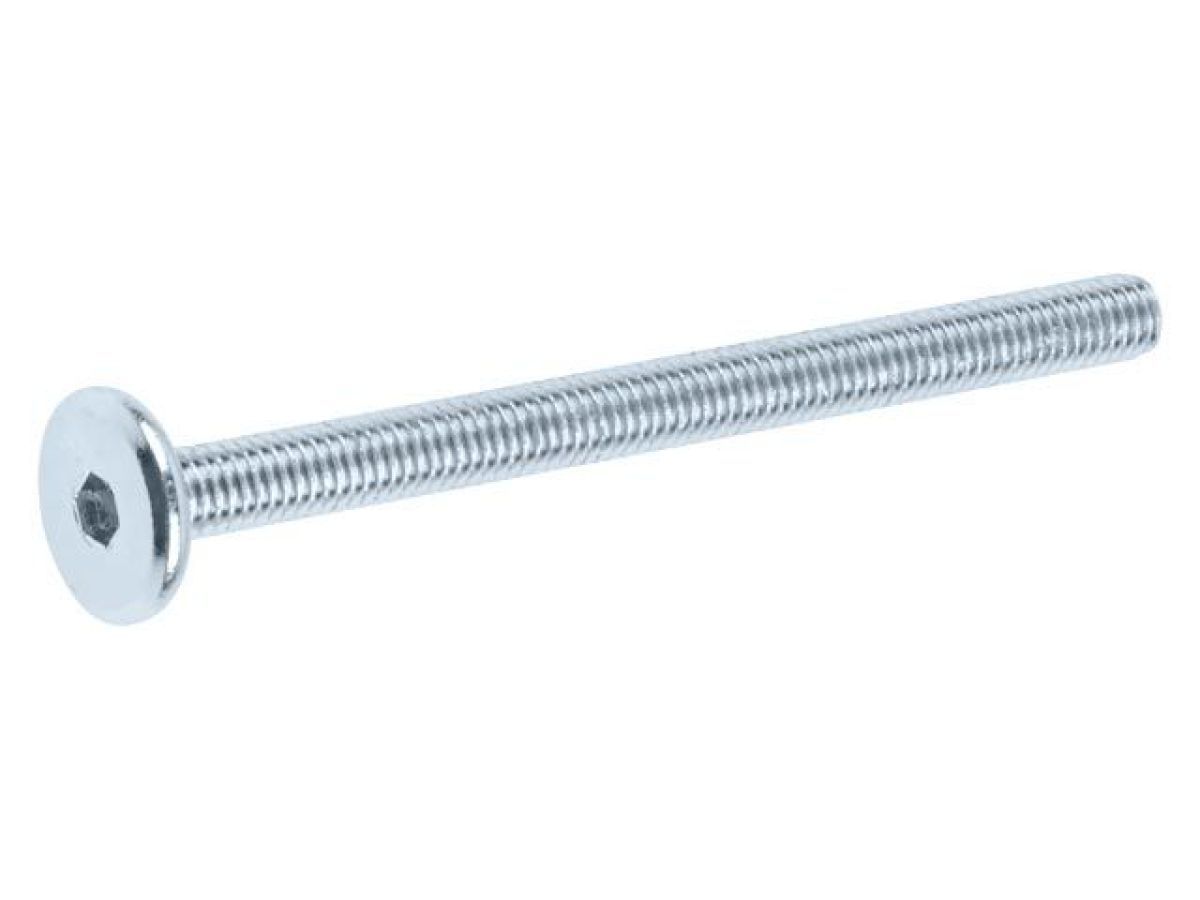 Винт М6х16 мм с плоск. голов. и внутр. шестигр., цинк (500 шт в карт. уп.) STARFIX SMC3-77237-500