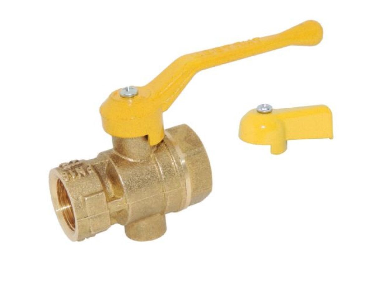 Кран шаровый 1/2" под манометр, (ГАЗ) PN1.6 МПа, 11Б27п10 Цветлит ЦРБ0098