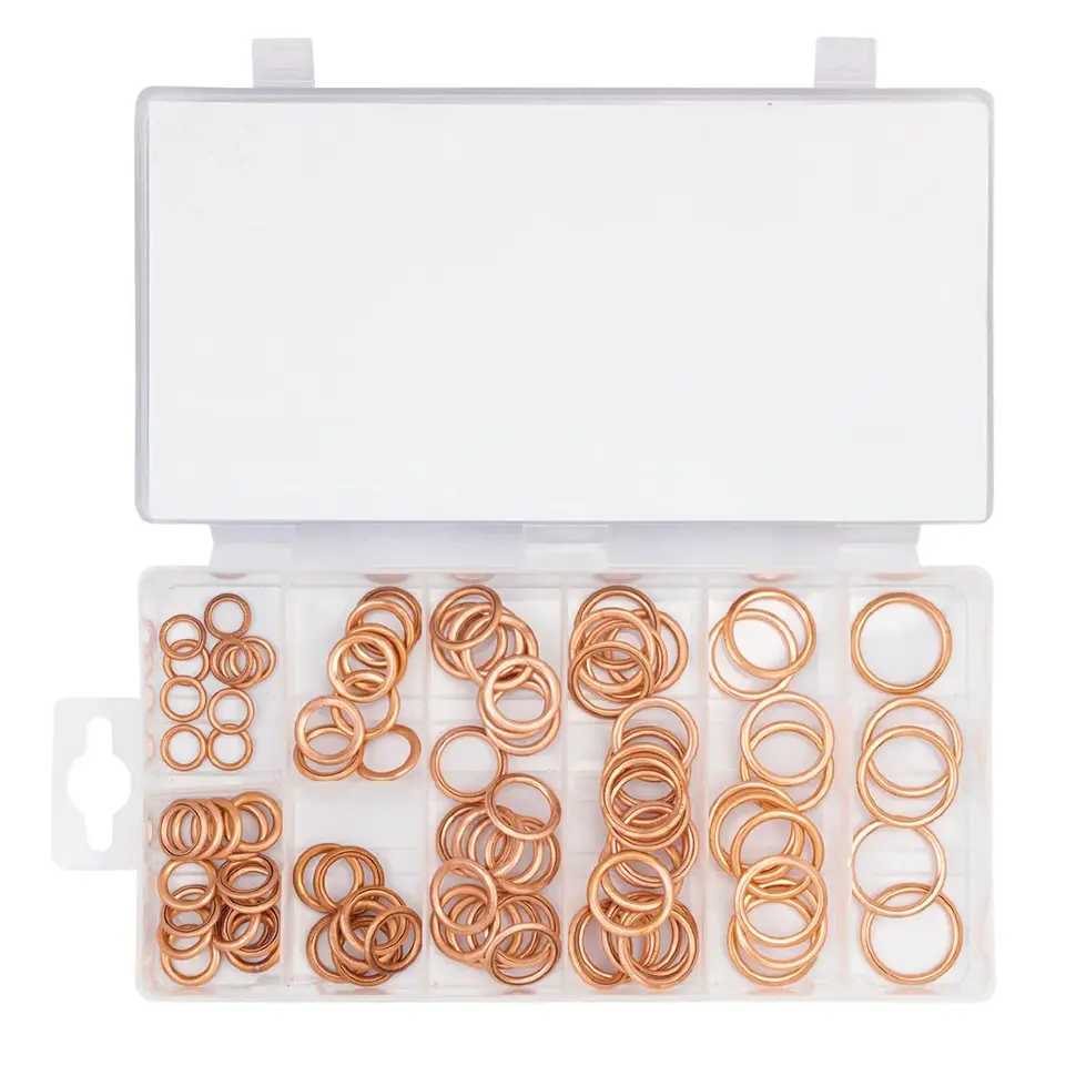 Шайбы медные, набор 95пр. RockFORCE RF-068713