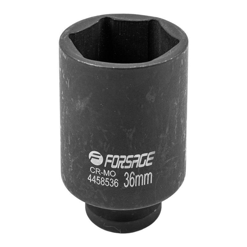Головка ударная глубокая 36мм 6гр.,1/2" Forsage F-4458536