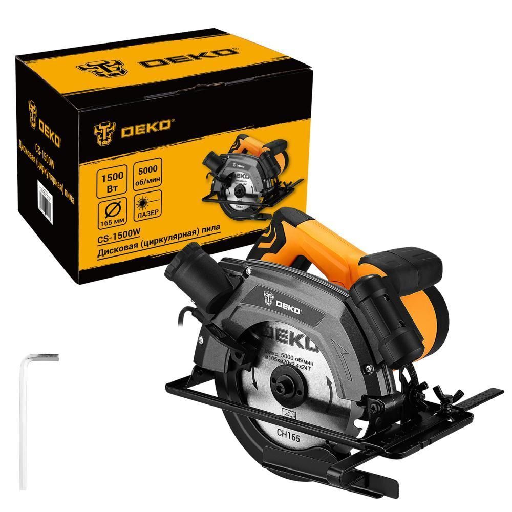 Пила циркулярная DEKO CS-1500WDeko 084-1150