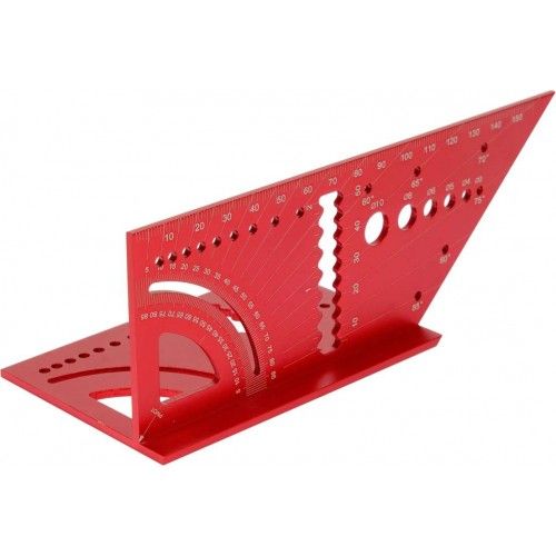 Угольник алюминиевый 150mm. 45/90гр. 3D   YT-70796YATO 132695