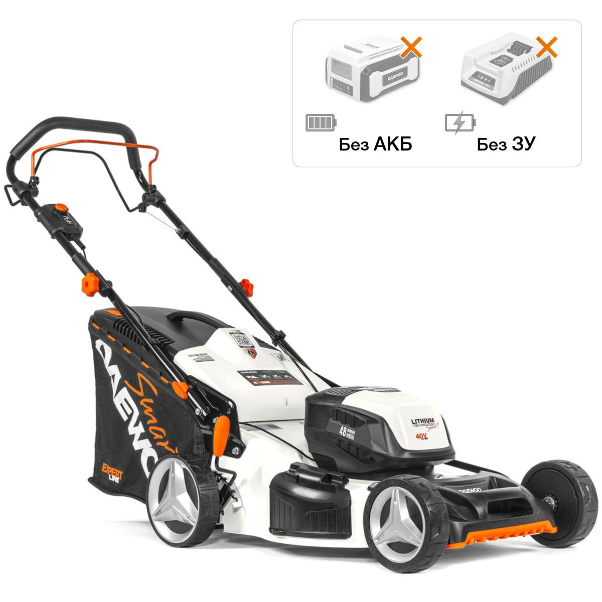 Газонокосилка аккумуляторная DAEWOO Daewoo Power DLM 5040 Li-S