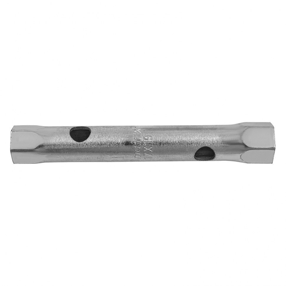 Ключ-трубка торцевой 17 х 19 mm, оцинкованный  Matrix 13718