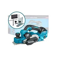 Рубанок аккумуляторный (40V / без АКБ и ЗУ / AWS / BL / Коробка)  ...MAKITA KP001GZ