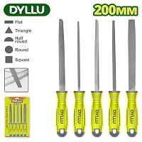 Набор напильников по металлу 200мм   (5 шт.)