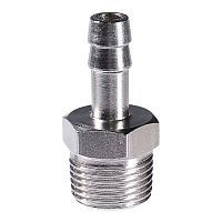 Переходник  3/8 " M - елочка 8 мм с обжимным кольцом