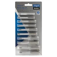 Набор метчиков метрический 10пр.(М6х1, М7х1, М8х1/1.25, М10х1/1.25/1.5, М12х1.25/1.5/1.75)  ...