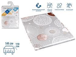 Клеенка столовая, нетканая основа с ПВХ покр., коллекция "DECO", 140х110 см.  ...