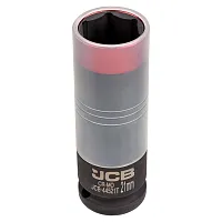 Головка ударная глубокая тонкостенная 1/2'' 21мм 6гр  