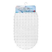 Коврик для ванной, овал 66х37 см, прозрачный  PERFECTO LINEA 22-683700