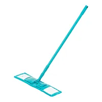 Швабра 120 см с пластик. складной подошвой, насадка из микрофиб, рукоятка телескоп., Home PALISAD ...