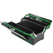 Ящик металлический складной 3-х секционный (200х220х410мм, 50х90х400мм-2 секции, 110х200х400мм-1 сек...Rock FORCE RF-NTBC123A