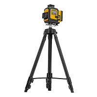 Лазерный уровень мультипризменный DLV 360-4T, 30 м, зеленый луч, Li-Ion 2,4 Aч, штатив   ...