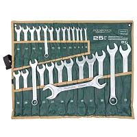 Ключи комбинированные (6-28, 30, 32мм) и ключ рожковый 36х41мм, набор 25+1пр. RockFORCE ...