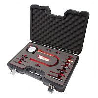 Тестер компрессии дизельного двигателя (0-70 bar) 15пр., в кейсе Premium  ...