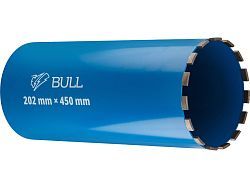 Коронка алмазная d 202мм железобетон, L450мм, 1 1/4", мокрое сверление  ...
