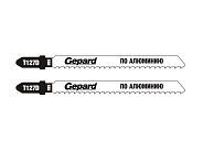 Пилка лобзиковая по алюминию, T127D, 2 шт.,  GEPARD GP0630-04