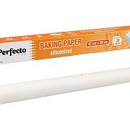 Бумага для выпечки пергаментная, силиконизированная, 30 листов, 42х38 см  ...PERFECTO LINEA 45-104238