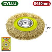 Щетка-насадка проволочная 150мм 1/2 "  