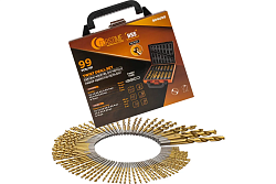 Сверла по металлу, набор 1-10мм 99пр.  