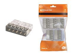 Клемма строит.-монтажная КБМ-2273-235 (2,5мм2) с пастой (5 шт/упак)  ...