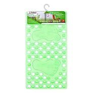 Коврик для ванной, прямоугольный, 63х33 см, зеленый  PERFECTO LINEA 22-643601