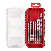 Набор__Сверла универсальные 4/5/5/6/6/8/10/12 мм HEX Shockwave (8 шт) в кейсе MILWAUKEE ...