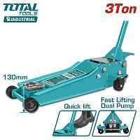 Домкрат гидравлический подкатной 3т.  