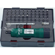 Отвертка динамометрическая реверсивная 1/4" с набором бит 47 предм.  ...Force K64706