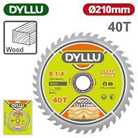 Диск пильный 210x30 мм 40 зубьев  