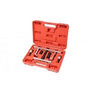 Съемник шкивов двухзахватный сборный 7пр.( захвата: 0-195мм), в кейсе  ...Rock FORCE RF-909G2