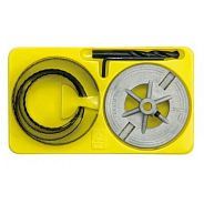 Пилы кольцевые по дереву 60-95мм L30мм (набор 8пр.)  VOREL 28725