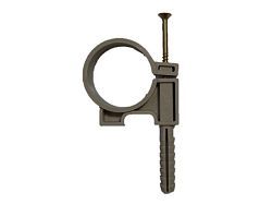 Хомут-дюбель технический для труб 32 мм (50 шт.) (Бобер) 