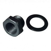 Адаптер-переходник с резьбой 1/2"-20UNF для крепления коронок с резьбой 5/8"-18UNF  ...