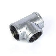 Тройник 1/2" оцинкованн., (2 шт. инд. упак.),   AV Engineering AVEC420000012