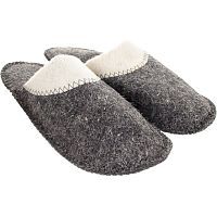 Тапочки для бани и сауны мужсике "Комби", войлок  (ОТГРУЗКА ТОЛЬКО ПО ЭТН/ЭТТН |)  ...