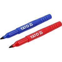 Маркеры технические, 2 шт, красный-синий  