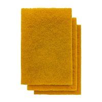 Нетканый абразив P2500 (тип зерна - оксид алюминия/карбид кремния) темно-желтого цвета толщина 9~10 ...