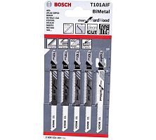 Пилка для лобзика T 101 AIF Clean for Hard Wood (5 шт),  