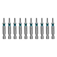 Бита Torx 10х50мм, сталь S2, шестигр., 10 шт. GROSS 