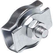 Зажим для стальных канатов одинарный 8 мм. simplex (2 шт в зип-локе)  ...STARFIX SMM2-88676-2