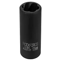 Головка ударная двухсторонняя 1/2", 17мм (6гр.) RockFORCE 