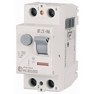 Устройство защитного отключения HNC-40/2/003, 2P, 40A, 6кA, 30мA, тип АC, 2M,  ...EATON 194691