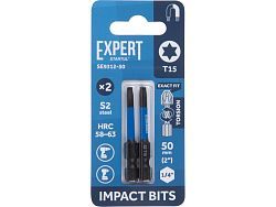 Насадка ударная T15 50мм 2шт EXPERT () (торсионная бита Impact)  