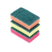 Губки для посуды Mini, 79х49х23 мм, 3шт., Россия ELFE Elfe 92349